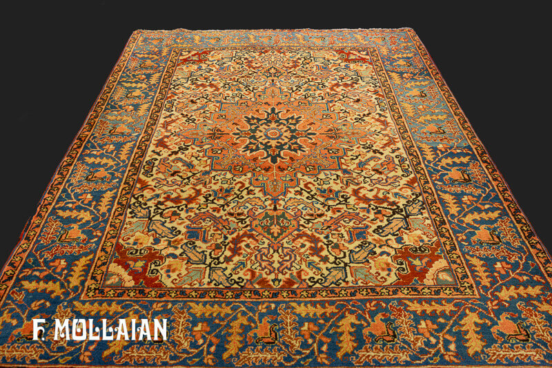 Antique Persian Heriz (heris) Rug n°:63444570